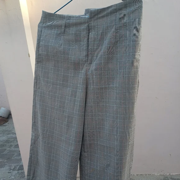 Korean checked culottes - Picture 8 of 9
